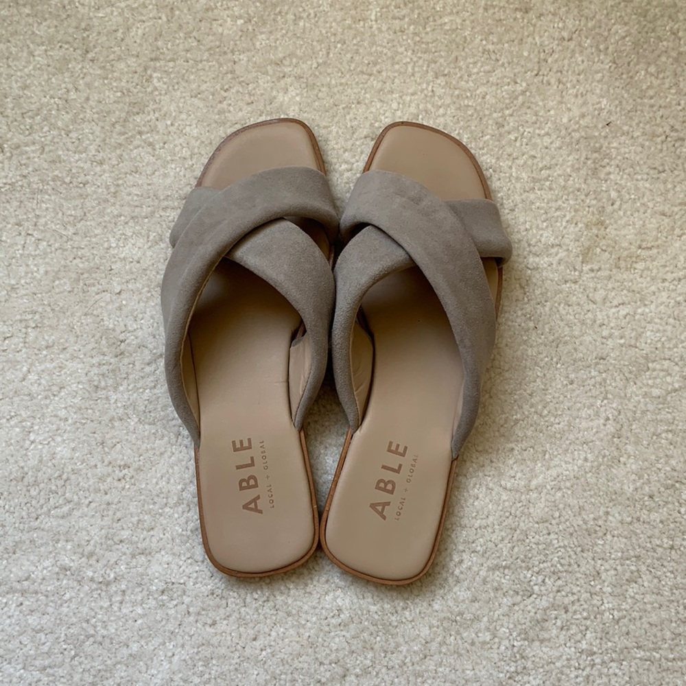 ABLE Sarah Crisscross Sandals